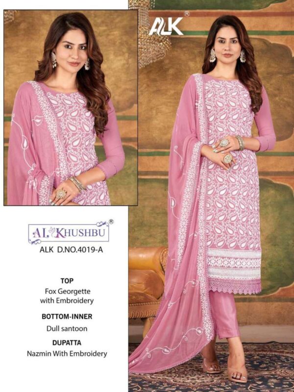 AL KHUSHBU ALK 4019 PAKISTANI SUITS ONLINE