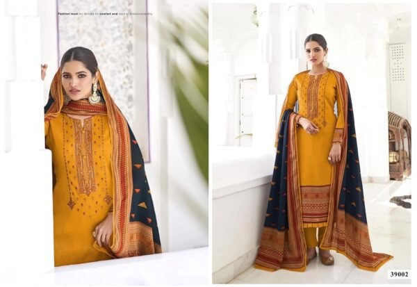 APANA COTTON RAZIA SULTANA VOL 39 KARACHI SUITS WHOLESALER - Image 5