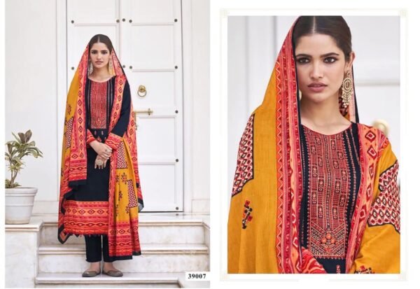 APANA COTTON RAZIA SULTANA VOL 39 KARACHI SUITS WHOLESALER - Image 8