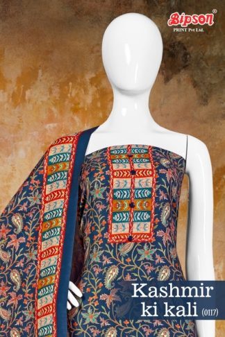 BIPSON KASHMIR KI KALI 0117 PASHMINA SUITS FOR WINTER