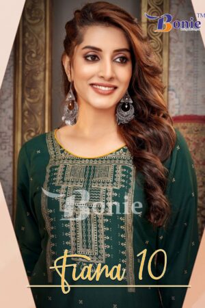 Bonie Fiana 10 Readymade Kurtis Catlogue
