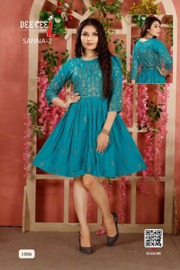 DEE CEE SANNA VOL 2 KURTIS 2022 - Image 4