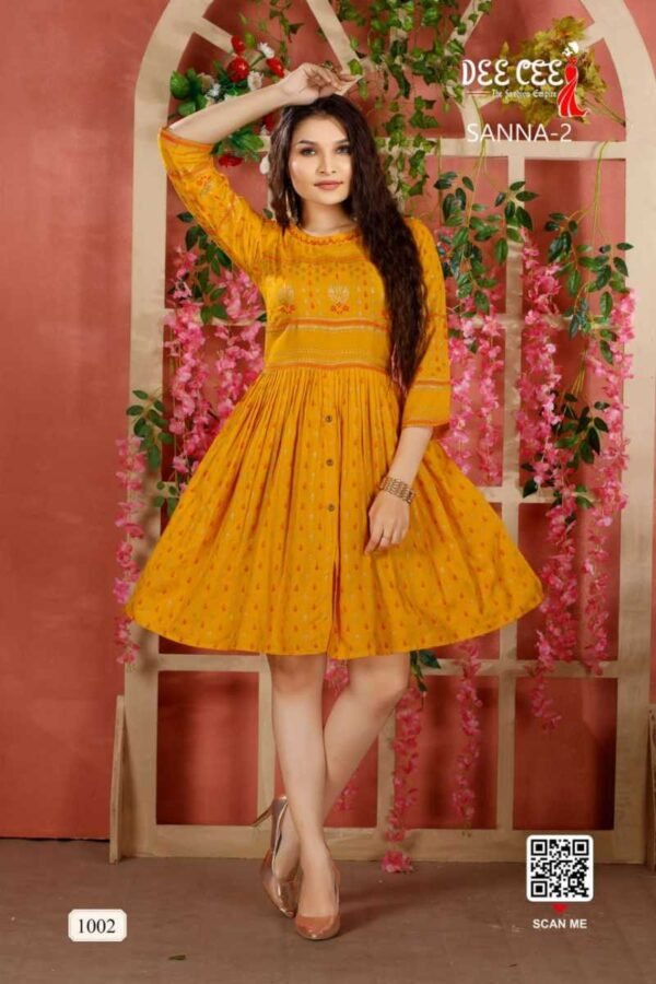 DEE CEE SANNA VOL 2 KURTIS 2022 - Image 7