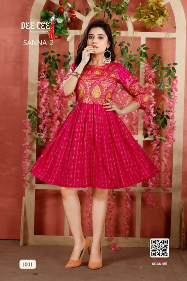 DEE CEE SANNA VOL 2 KURTIS 2022 - Image 8