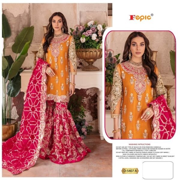 FEPIC ROSEMEEN C 5407 PAKISTANI SUITS WHOLESALER - Image 3
