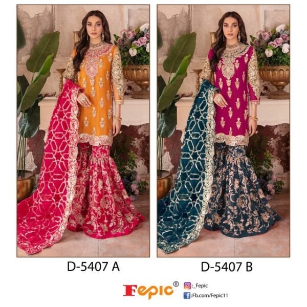 FEPIC ROSEMEEN C 5407 PAKISTANI SUITS WHOLESALER - Image 7