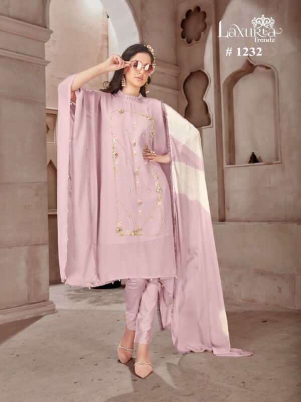 LAXURIA TRENDZ 1232 PAKISTANI READYMADE KURTIS WHOLESALER