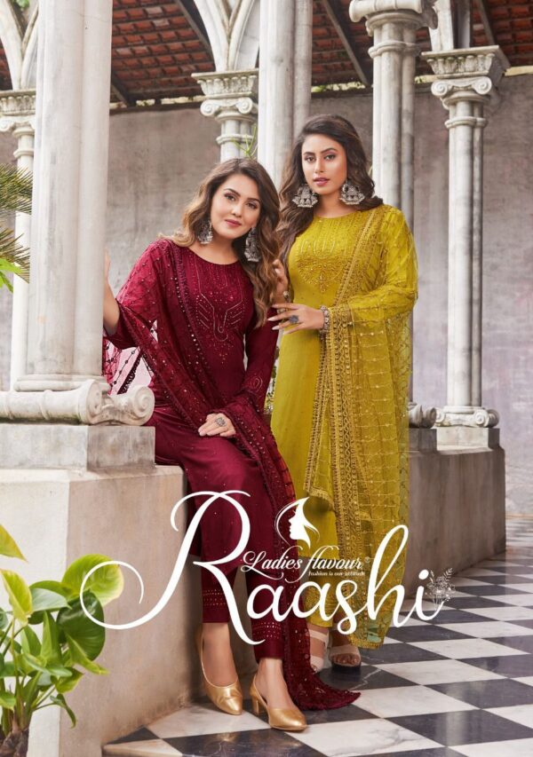 Ladies Flovour Raashi Designer Salwar Kameez Collection