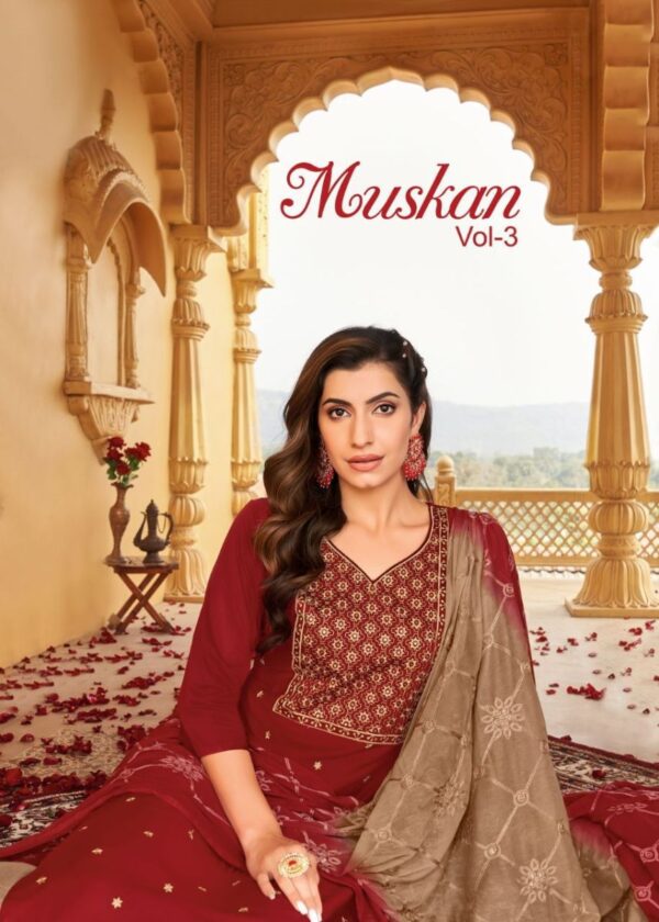 MUSKAN VOL 3 COTTON SALWAR KAMEEZ WHOLESALER SURAT