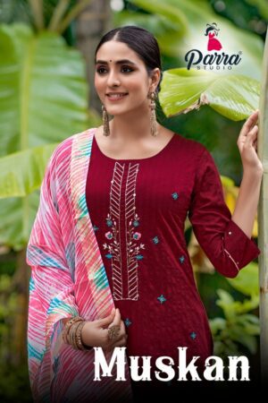 PARA STUDIO MUSKAN 1001 TO 1006 KURTIS CATALOGUE