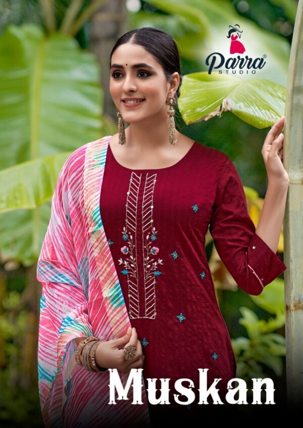 PARA STUDIO MUSKAN 1001 TO 1006 KURTIS CATALOGUE