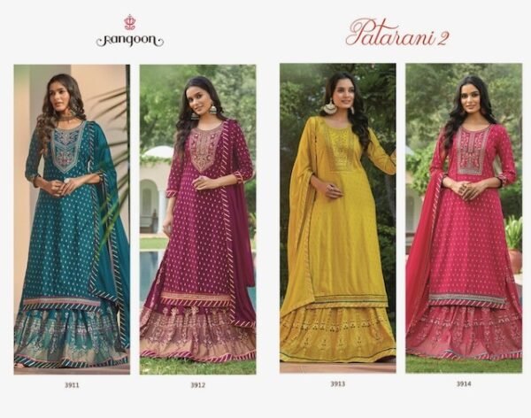 RANGOON PATRANI VOL 2 SALWAR KAMEEZ WHOLESALER - Image 6