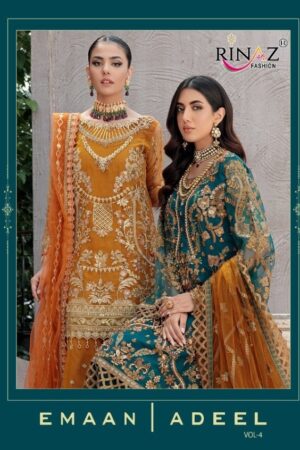 RINAZ FASHION EMAAN ADEEL VOL 4 PAKISTANI WHOLESALE CLOTH SUPPLIER