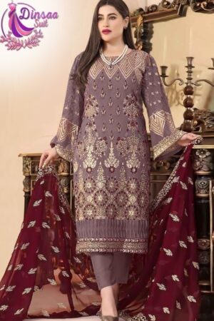 DINSAA SUIT DS 167 PAKISTANI SUITS CATALOGUE