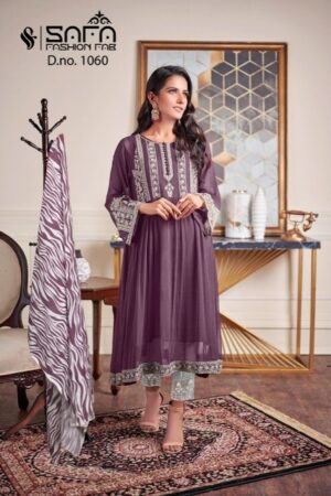 SAFA FASHION 1060 PAKISTANI KURTIS AT WHOLESALE PRICE