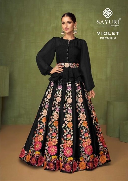 Latest Exclusive Designer Dark Color Long Anarkali Ethnic Gown Collect –  shubhkalastore.com