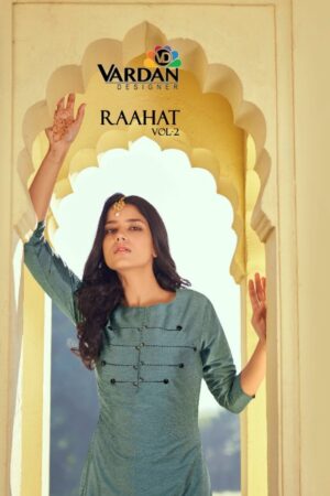 VARDAN DESIGNER RAAHAT VOL 2 KURTIS WHOLESALER
