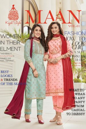 KAJAL STYLE MAAN VOL 1 KURTIS WHOLESALER IN SURAT