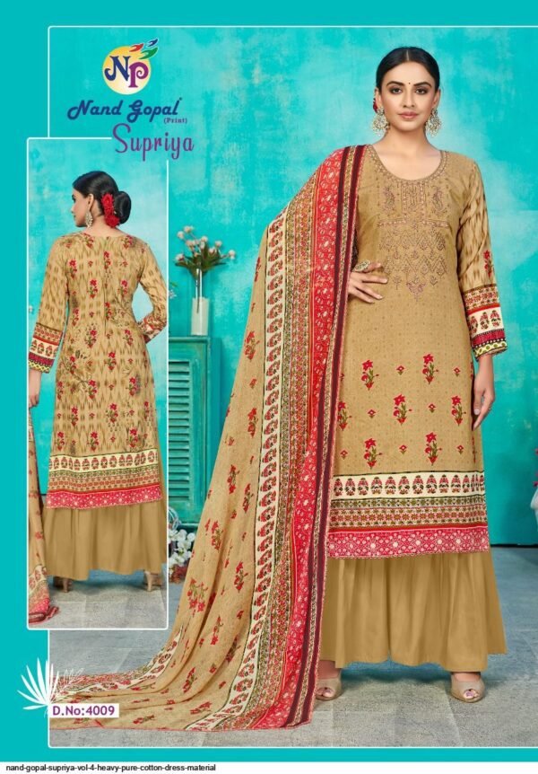 NAND GOPAL SUPRIYA VOL 4 KARACHI SUITS WHOLESALER - Image 2