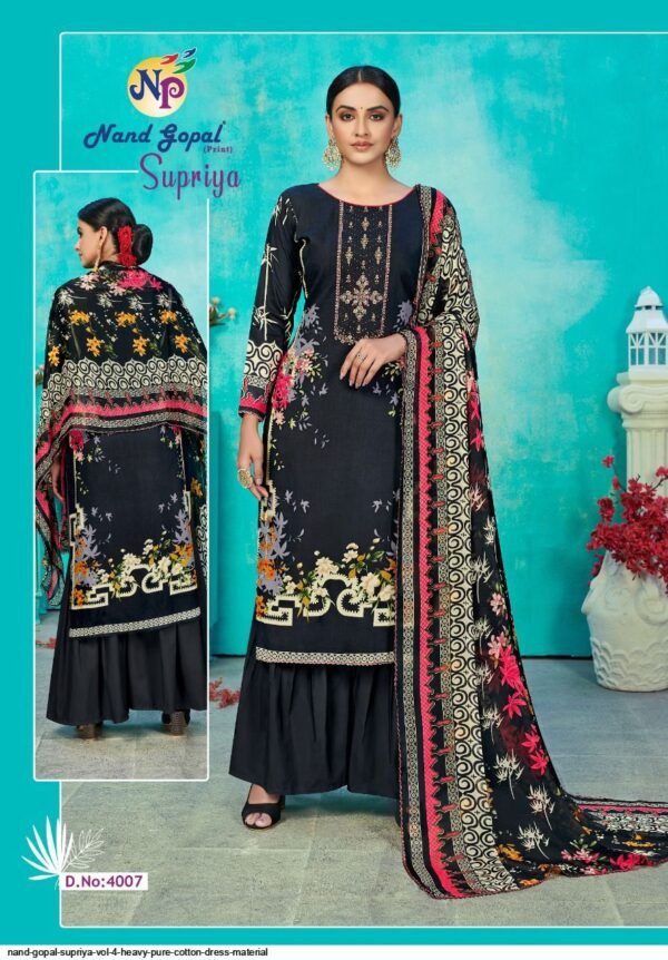 NAND GOPAL SUPRIYA VOL 4 KARACHI SUITS WHOLESALER - Image 9