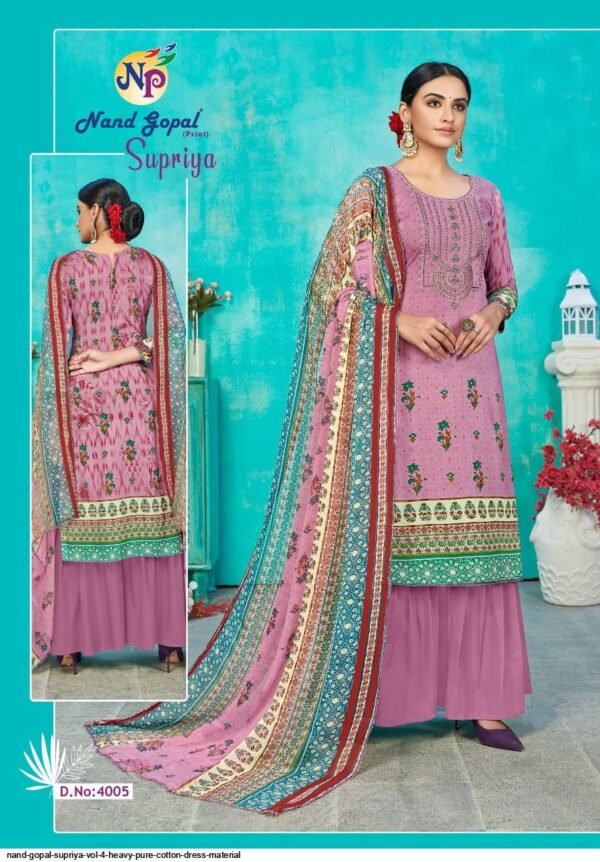 NAND GOPAL SUPRIYA VOL 4 KARACHI SUITS WHOLESALER - Image 10