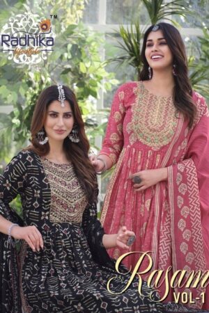 RADHIKA LIFESTYLE RASAM VOL 1 SALWAR KAMEEZ WHOLESALER