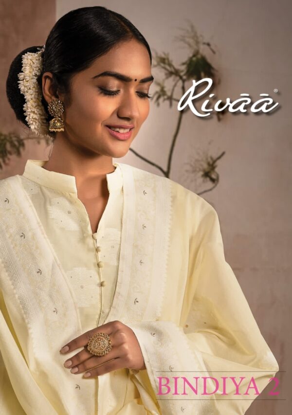 RIVAA EXPORTS BINDIYA VOL 2 BANARSI SALWAR KAMEEZ WHOLESALER SURAT