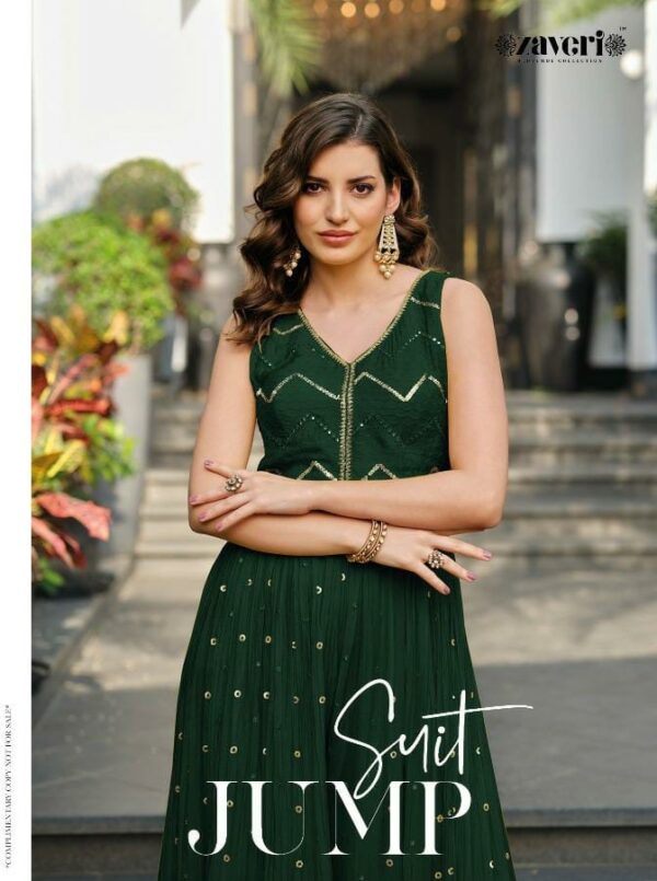 ZAVERI JUMP SUIT COLOR EDITION VOL 2 WHOLESALER