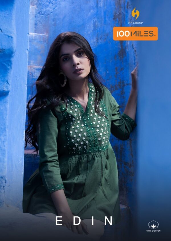 100 MILES EDIN KURTIS MANUFACTURER IN SURAT