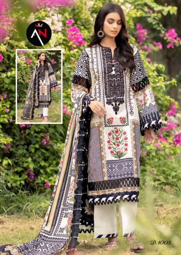 ASIFA NABEEL VOL 1 COTTON SALWAR KAMEEZ ONLINE SHOPPING - Image 7