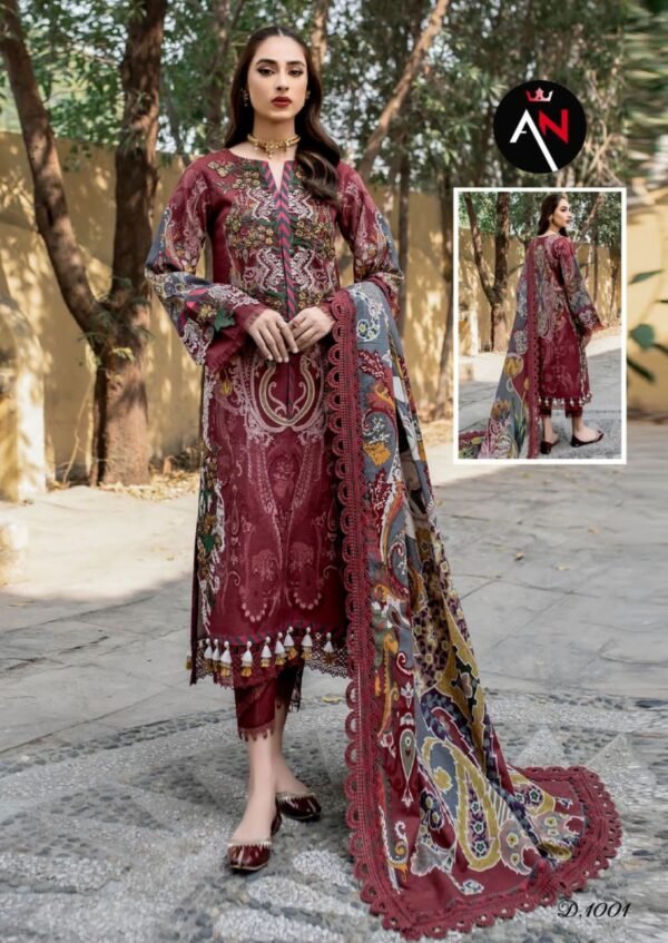 ASIFA NABEEL VOL 1 COTTON SALWAR KAMEEZ ONLINE SHOPPING - Image 5