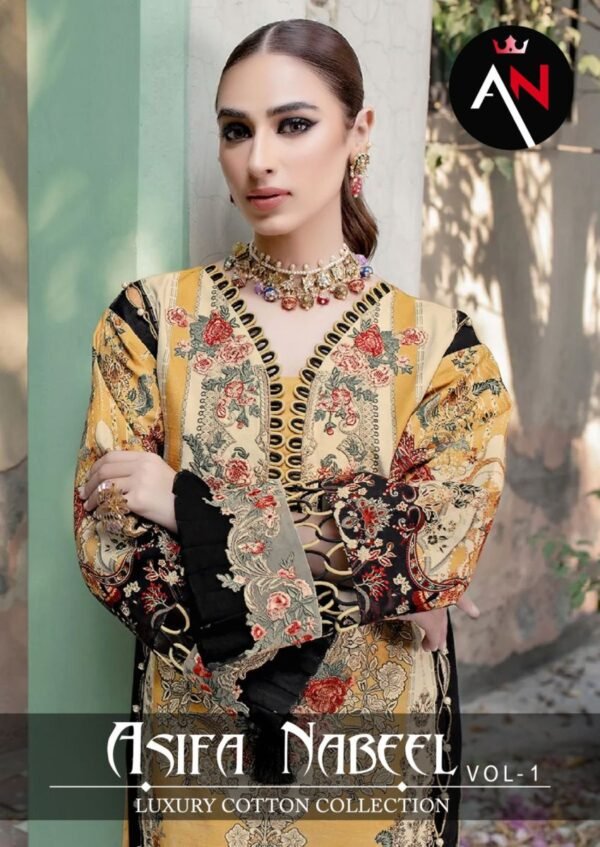 ASIFA NABEEL VOL 1 COTTON SALWAR KAMEEZ ONLINE SHOPPING