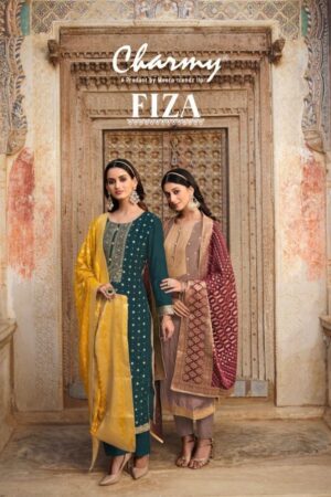 CHARMY FIZA CORAL SILK BEST ONLINE WHOLESALER IN INDIA