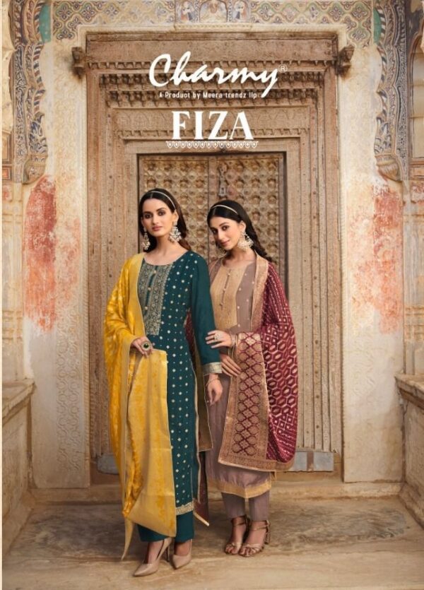 CHARMY FIZA CORAL SILK BEST ONLINE WHOLESALER IN INDIA