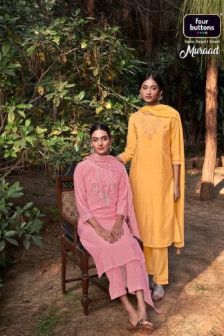 FOUR BUTTONS MURAAD TEXTILE WHOLESALER KURTI