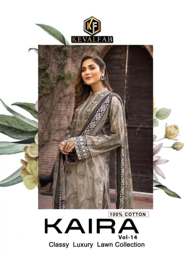 KEVAL FAB KAIRA VOL 14 PAKISTANI SUITS AT BEST PRICE