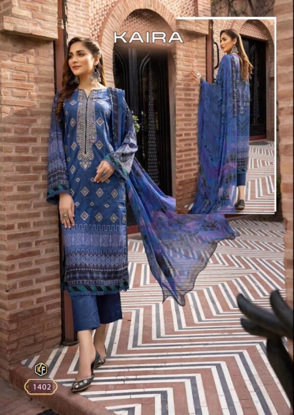 KEVAL FAB KAIRA VOL 14 1401 TO 1406 PAKISTANI SUITS AT BEST PRICE - Image 6
