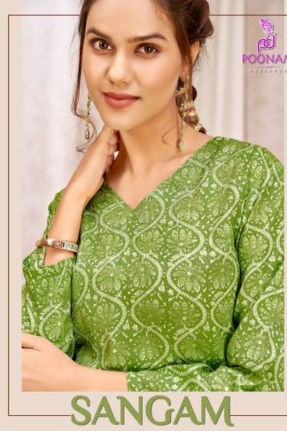 POONAM DESIGNER SANGAM KURTIS AT BEST PRICE