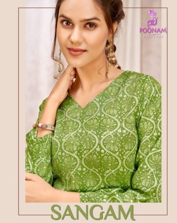 POONAM DESIGNER SANGAM KURTIS AT BEST PRICE