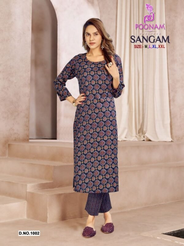 POONAM DESIGNER SANGAM KURTIS AT BEST PRICE - Image 10