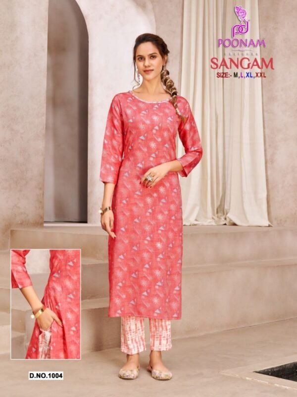 POONAM DESIGNER SANGAM KURTIS AT BEST PRICE - Image 8