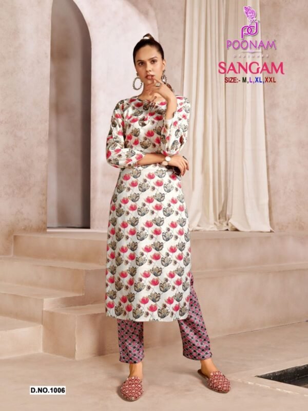 POONAM DESIGNER SANGAM KURTIS AT BEST PRICE - Image 6