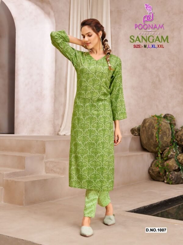 POONAM DESIGNER SANGAM KURTIS AT BEST PRICE - Image 5