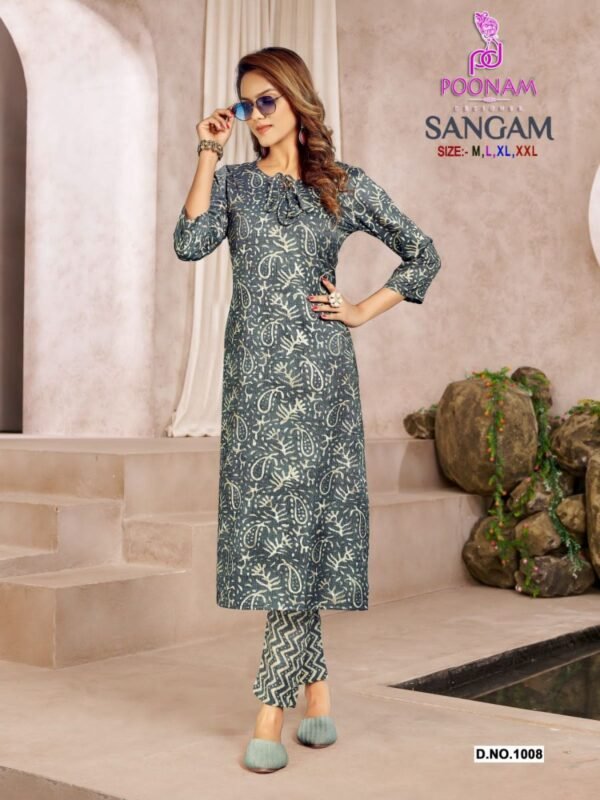 POONAM DESIGNER SANGAM KURTIS AT BEST PRICE - Image 4