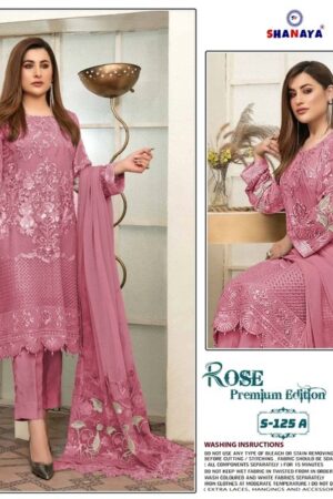 SHANAYA ROSE PREMIUM EDITION S 125 PAKISTANI SUITS CATALOGUE