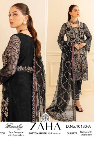 ZAHA RAMSHA VOL 7 LATEST PAKISTANI SUITS COLLECTION