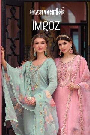 ZAVERI IMROZ READYMADE DESIGNER SALWAR SUITS ONLINE