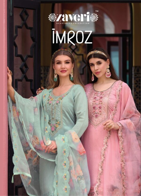 ZAVERI IMROZ READYMADE DESIGNER SALWAR SUITS ONLINE