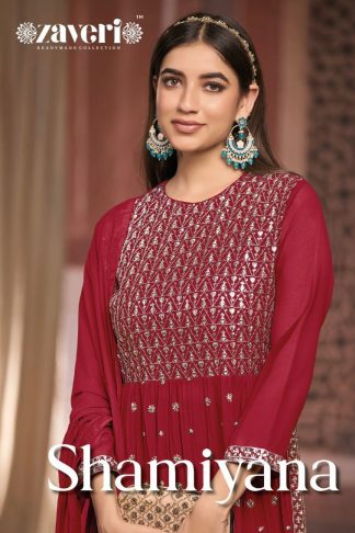 ZAVERI SHAMIYANA PARTY WEAR SALWAR SUITS WITH PRICE