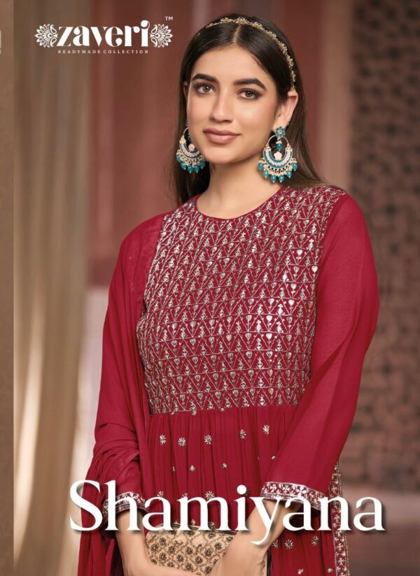 ZAVERI SHAMIYANA PARTY WEAR SALWAR SUITS WITH PRICE